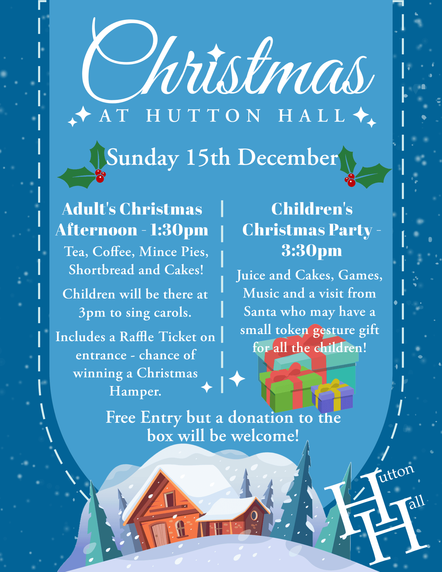 Hutton Hall Christmas party