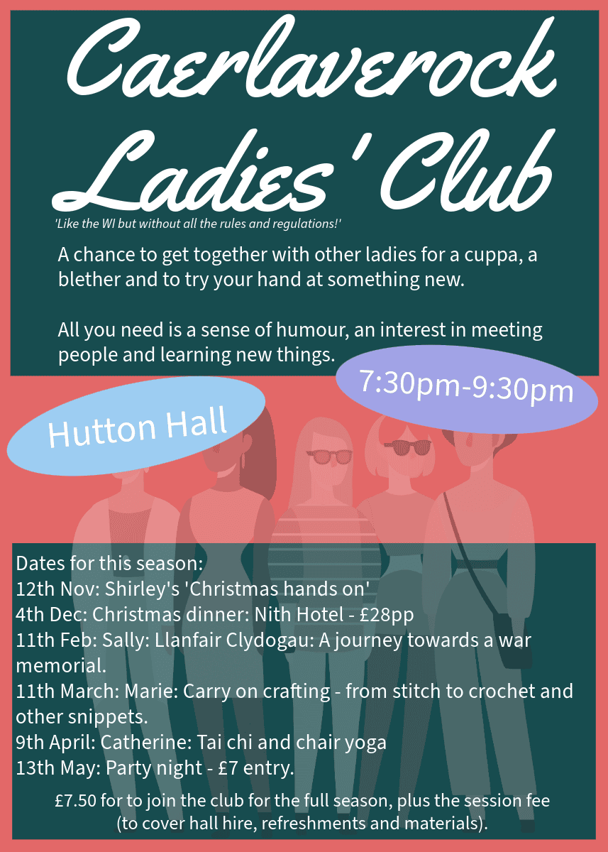 Ladies Club Poster